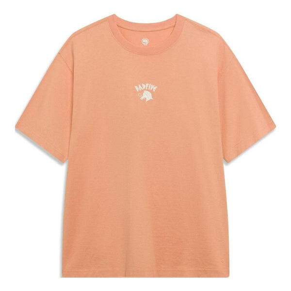 Футболка badfive force a turn графическая футболка Li-Ning, оранжевый 
Футболка badfive force a turn графическая футболка Li-Ning, оранжевый