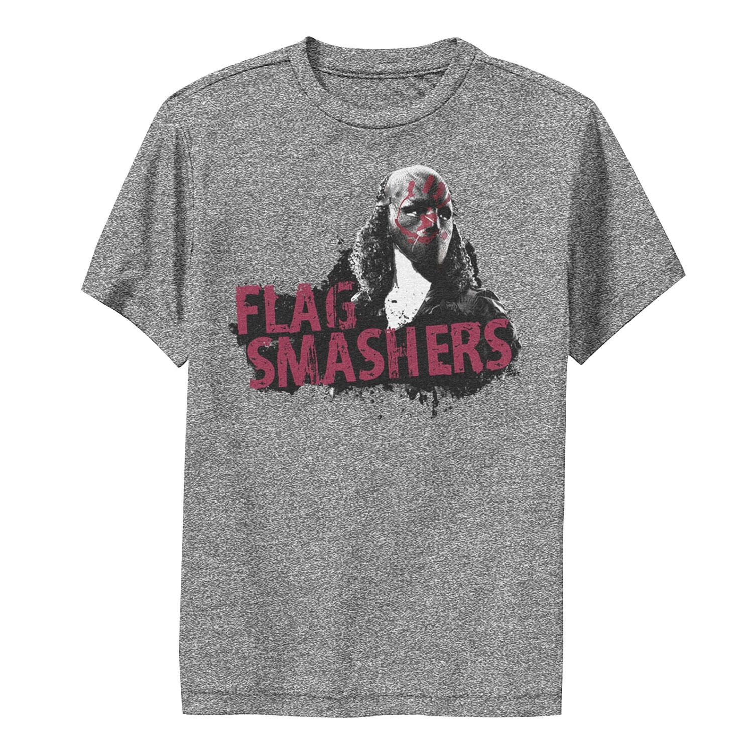 Футболка с рисунком «Марвел: Сокол и Зимний солдат» для мальчиков 8–20 лет, разбивающая флаги Marvel
Футболка с рисунком «Марвел: Сокол и Зимний солдат» для мальчиков 8–20 лет, разбивающая флаги Marvel