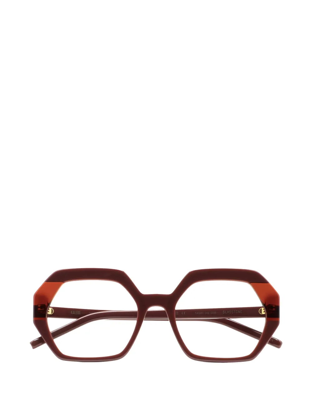 Гексагональные очки в оправе Gladstone Kaleos, коричневый
Гексагональные очки в оправе Gladstone Kaleos, коричневый