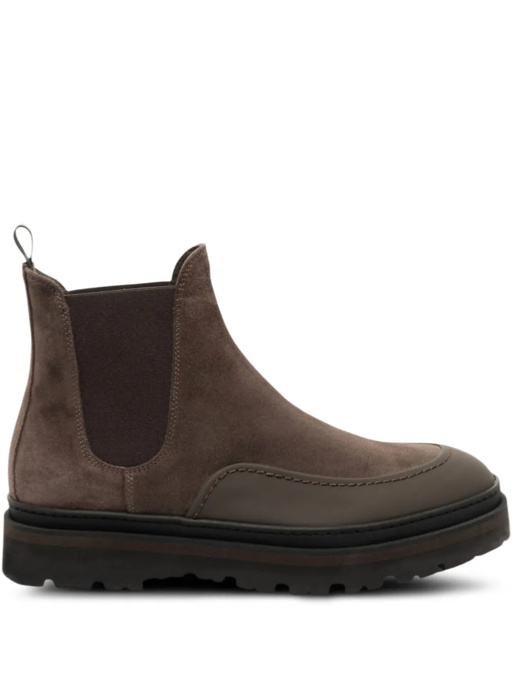 Ботинки челси с декоративной строчкой a.testoni, коричневый
Ботинки челси с декоративной строчкой a.testoni, коричневый