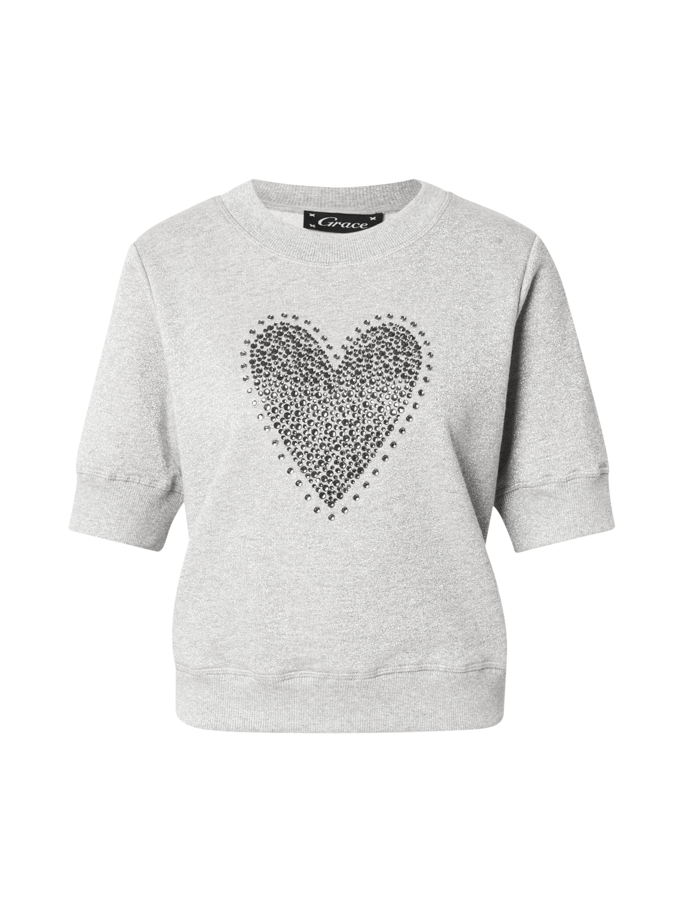 Grace Футболка 'HEART' в цвете Silver, Серебристый, Grace Футболка 'HEART' в цвете Silver
Grace Футболка 'HEART' в цвете Silver, Серебристый, Grace Футболка 'HEART' в цвете Silver