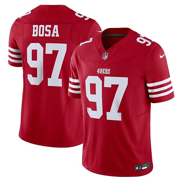 Мужская футболка Nick Bosa Scarlet San Francisco 49ers Vapor FUSE Limited Nike
Мужская футболка Nick Bosa Scarlet San Francisco 49ers Vapor FUSE Limited Nike