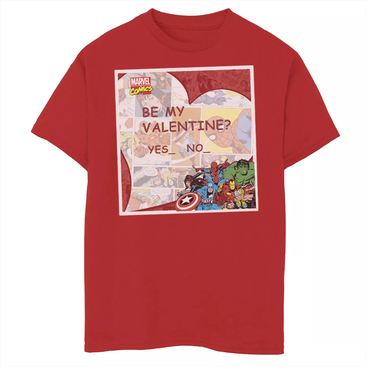 Футболка с рисунком комиксов Marvel Valentine для мальчиков 8–20 лет Marvel
Футболка с рисунком комиксов Marvel Valentine для мальчиков 8–20 лет Marvel