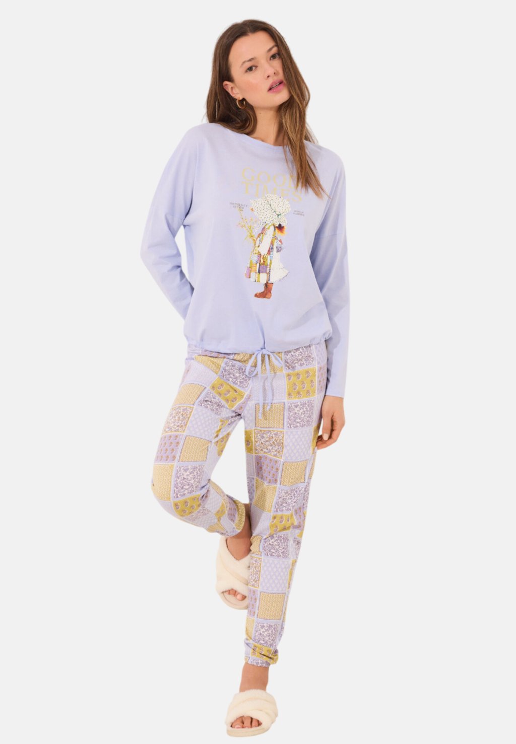 Пижама Pyjama set women'secret, темно-фиолетовый
Пижама Pyjama set women'secret, темно-фиолетовый