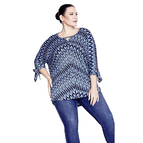 Женский топ Analise Plus Size с шевроном Avenue
Женский топ Analise Plus Size с шевроном Avenue