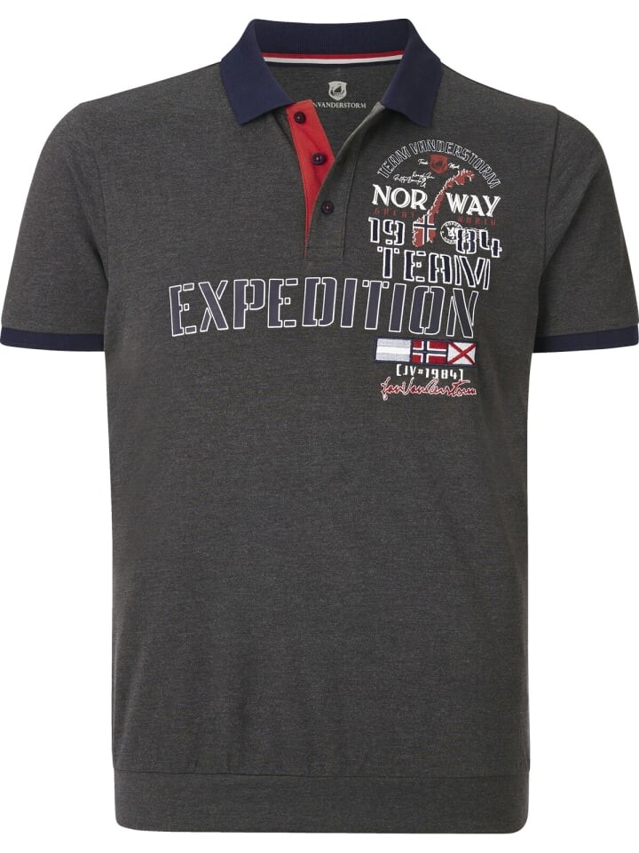 Футболка поло Jan Vanderstorm, цвет dunkelgrau melange
Футболка поло Jan Vanderstorm, цвет dunkelgrau melange