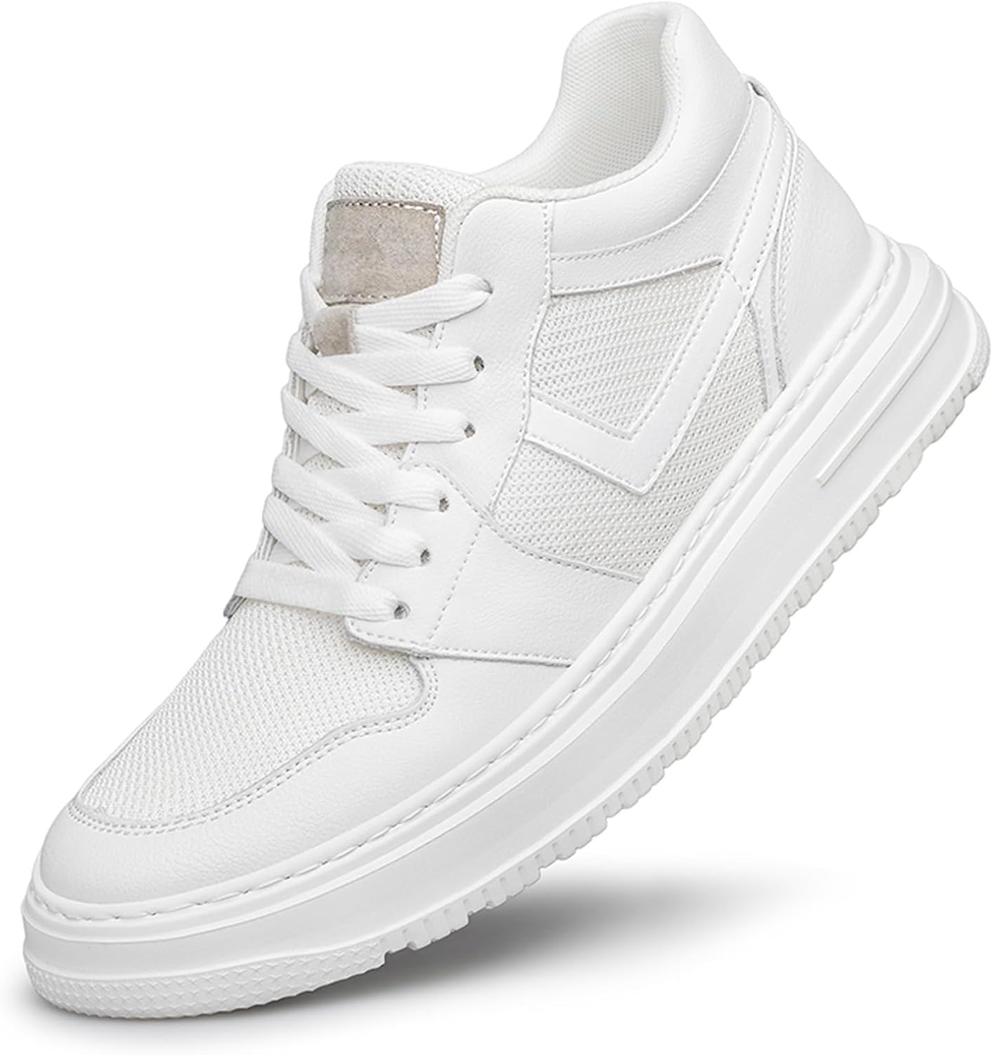 Мужские туфли ihinzry с увеличением роста, невидимые, с скрытой клиновидной подошвой, кожаные повседневные туфли, делают на 6 см выше, с вкладышами для увеличения роста, белый
Мужские туфли ihinzry с увеличением роста, невидимые, с скрытой клиновидной подошвой, кожаные повседневные туфли, делают на 6 см выше, с вкладышами для увеличения роста, белый