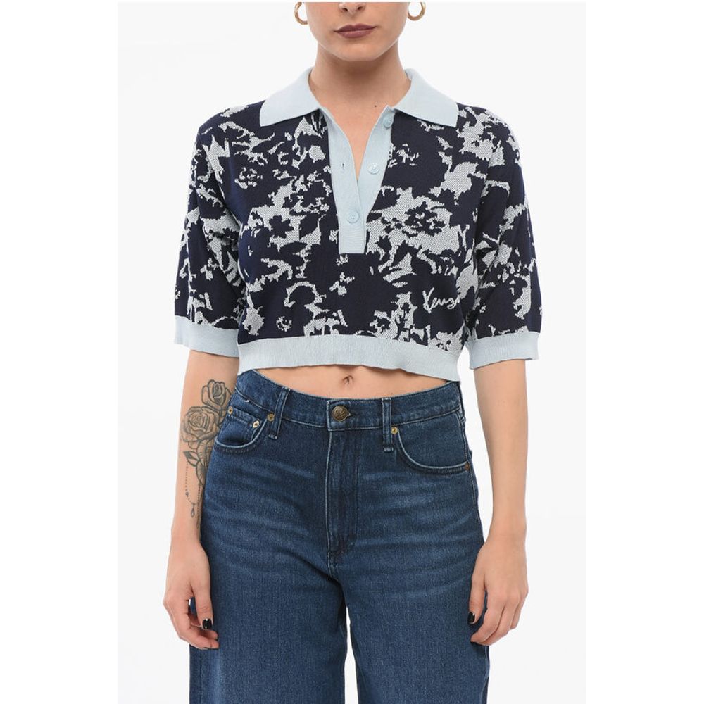 Рубашка-поло из хлопка светло-синего цвета Kenzo, Light Blue
Рубашка-поло из хлопка светло-синего цвета Kenzo, Light Blue