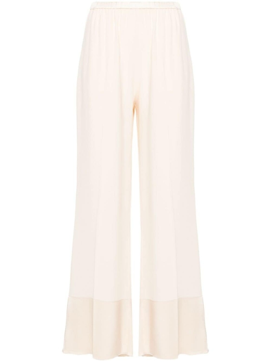 Forte Forte креповые брюки прямого кроя, нейтральный цвет 
Forte Forte креповые брюки прямого кроя, нейтральный цвет