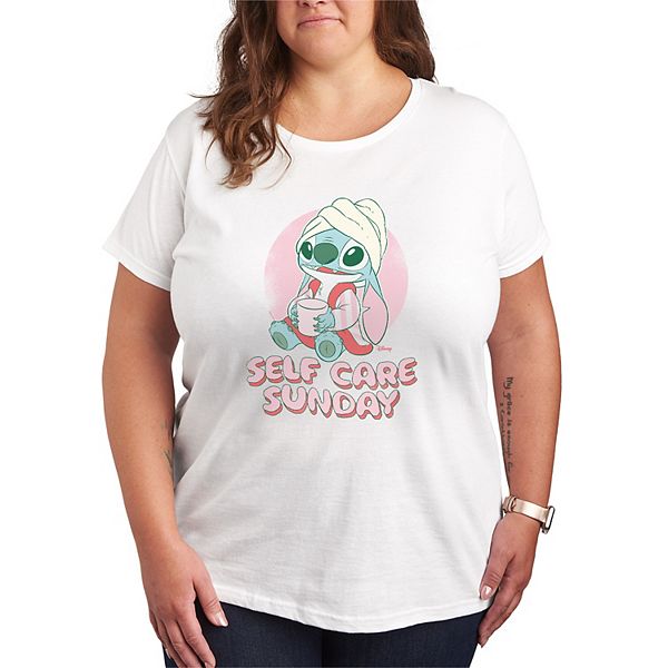 Футболка Lilo & Stitch plus size Self Care Sunday Disney
Футболка Lilo & Stitch plus size Self Care Sunday Disney
