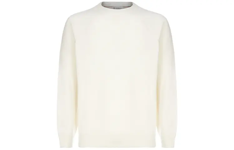 Длинный свитер с круглым вырезом Brunello Cucinelli, айвори
Длинный свитер с круглым вырезом Brunello Cucinelli, айвори