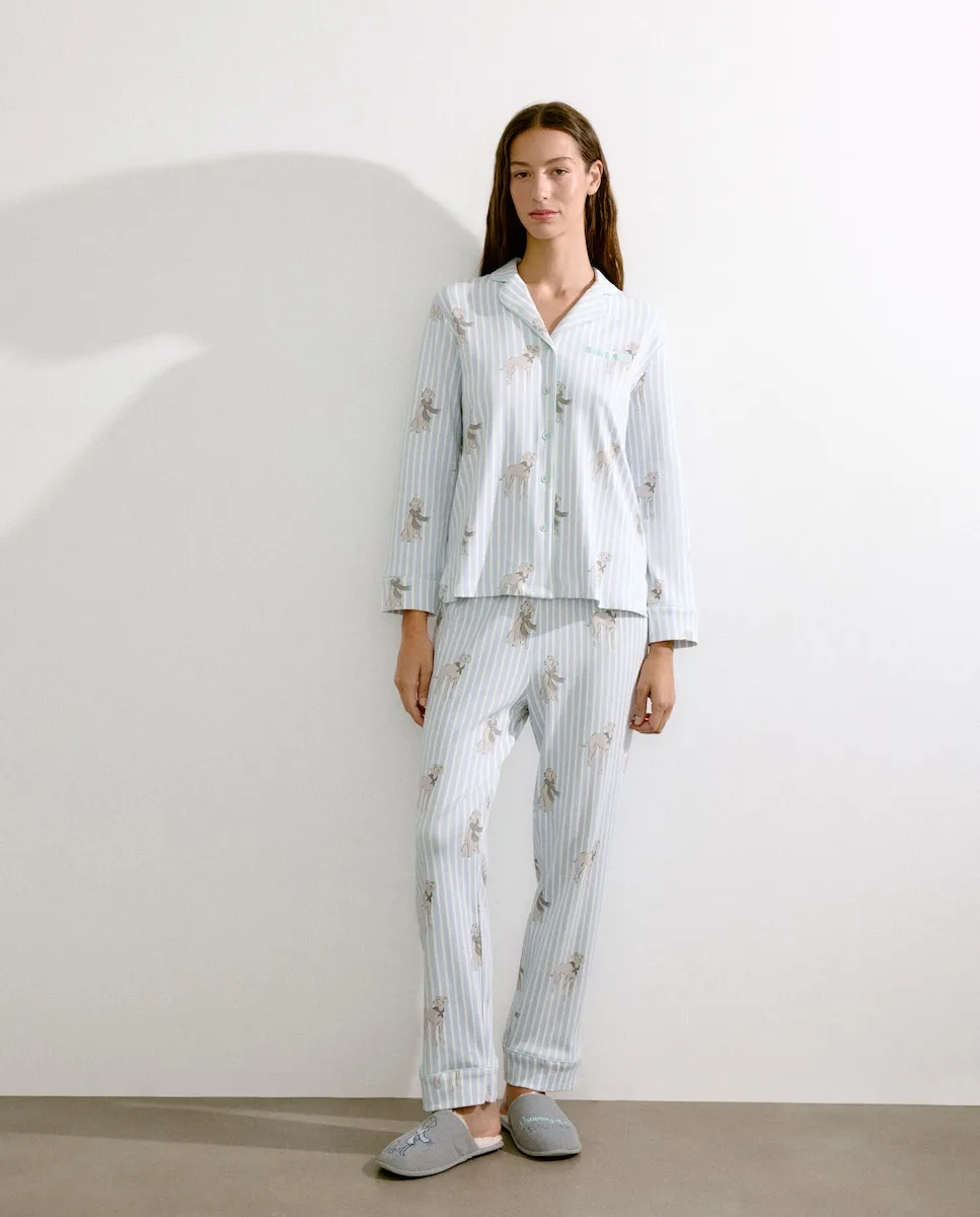 Женская пижама рубашечного типа Énfasis, синий
Женская пижама рубашечного типа Énfasis, синий