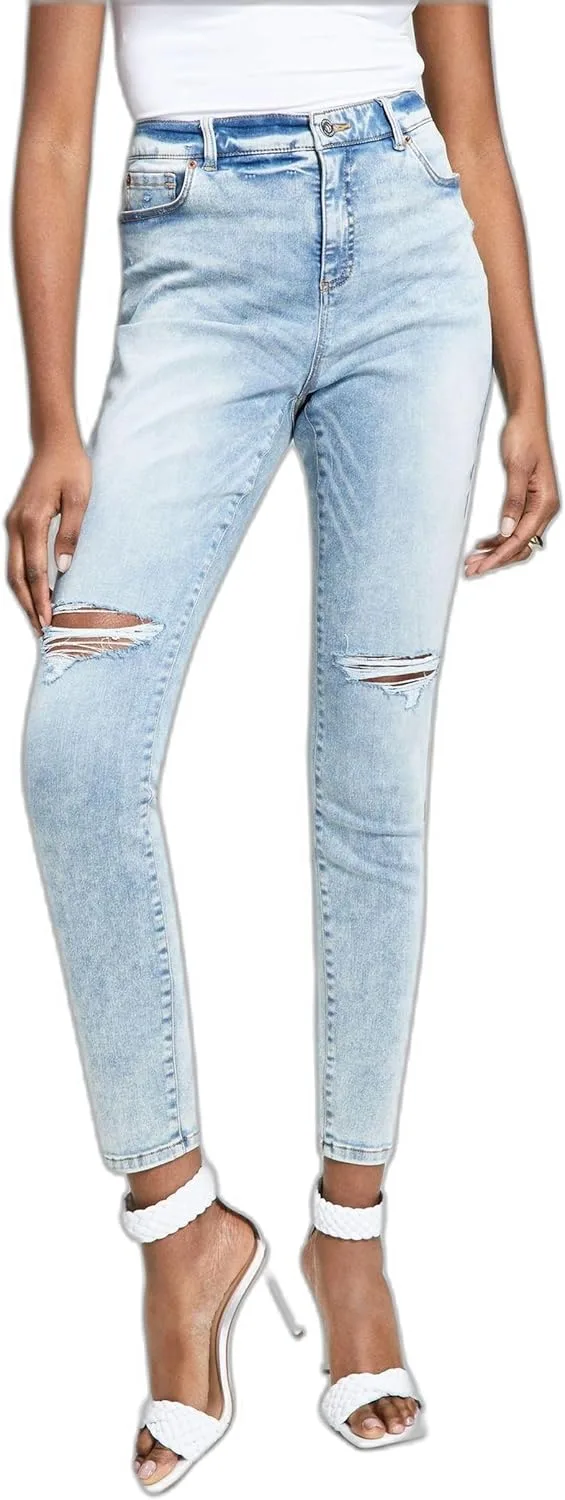 International Concepts Женские джинсы High Rise Ripped Skinny
International Concepts Женские джинсы High Rise Ripped Skinny