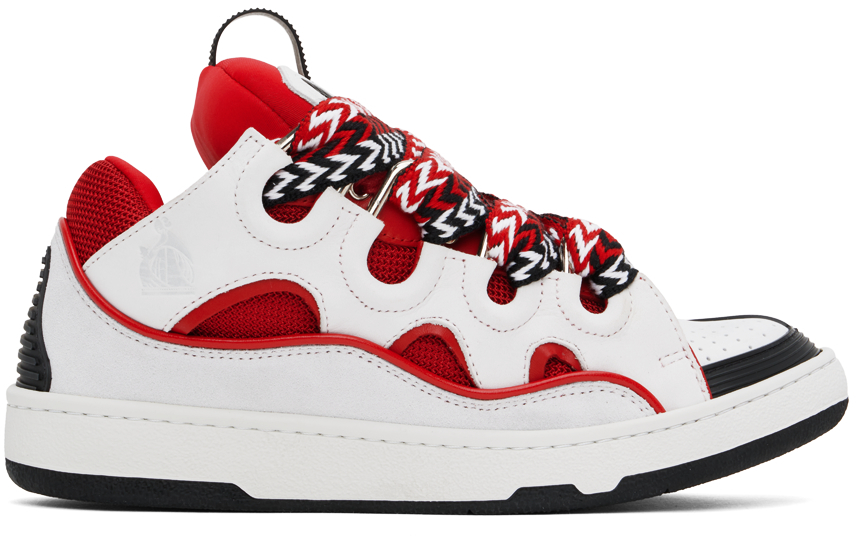 Кроссовки Curb из белой и красной кожи Lanvin, Красный, Кроссовки Curb из белой и красной кожи Lanvin
Кроссовки Curb из белой и красной кожи Lanvin, Красный, Кроссовки Curb из белой и красной кожи Lanvin