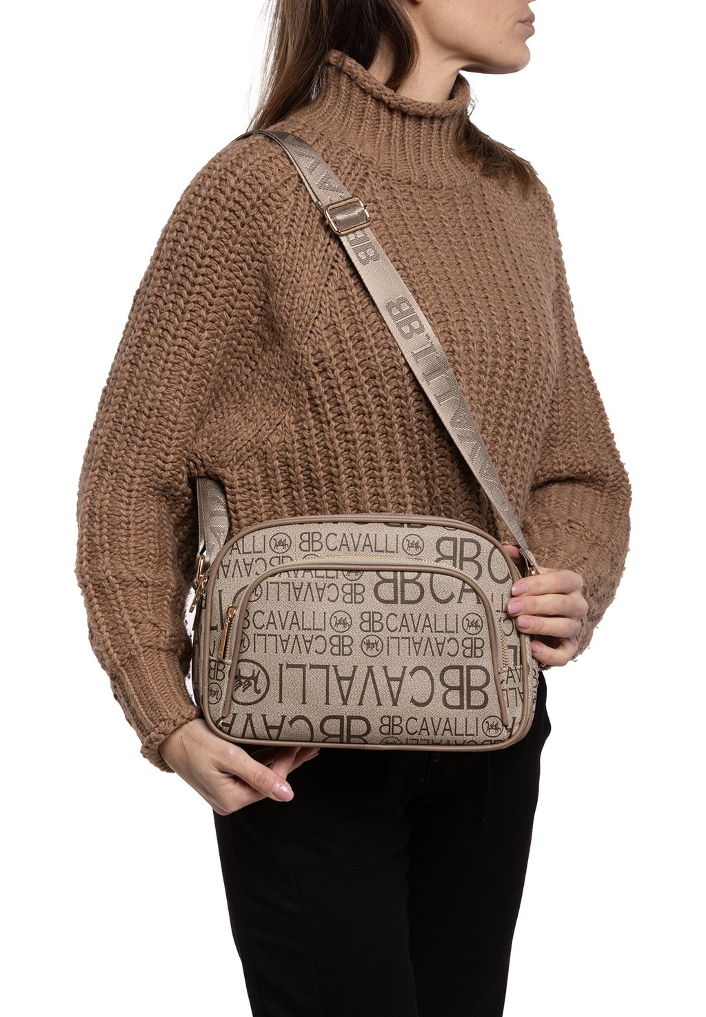 Сумка через плечо B.Cavalli, хаки
Сумка через плечо B.Cavalli, хаки