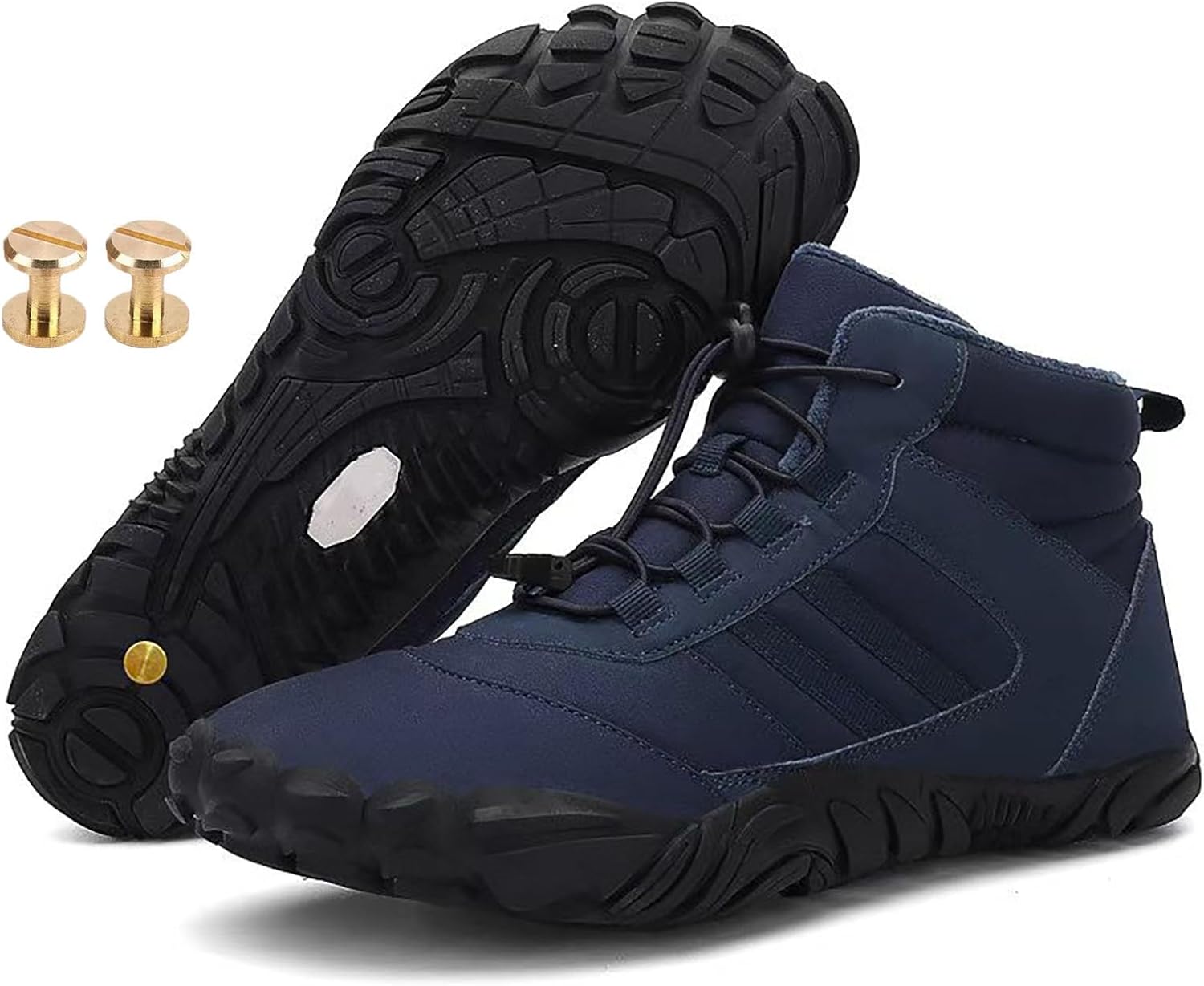 Зимние заземляющие ботинки с медью, зимние комфортные походные обувь для женщин и мужчин, с прочными винтами из чистой меди Generic, синий
Зимние заземляющие ботинки с медью, зимние комфортные походные обувь для женщин и мужчин, с прочными винтами из чистой меди Generic, синий