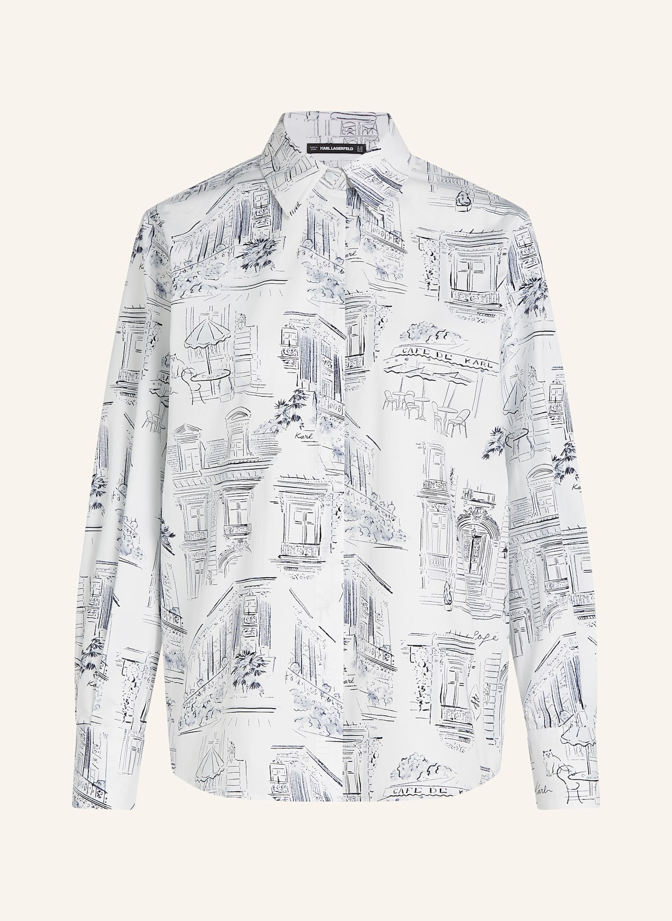 Блуза Karl Lagerfeld, мультиколор
Блуза Karl Lagerfeld, мультиколор