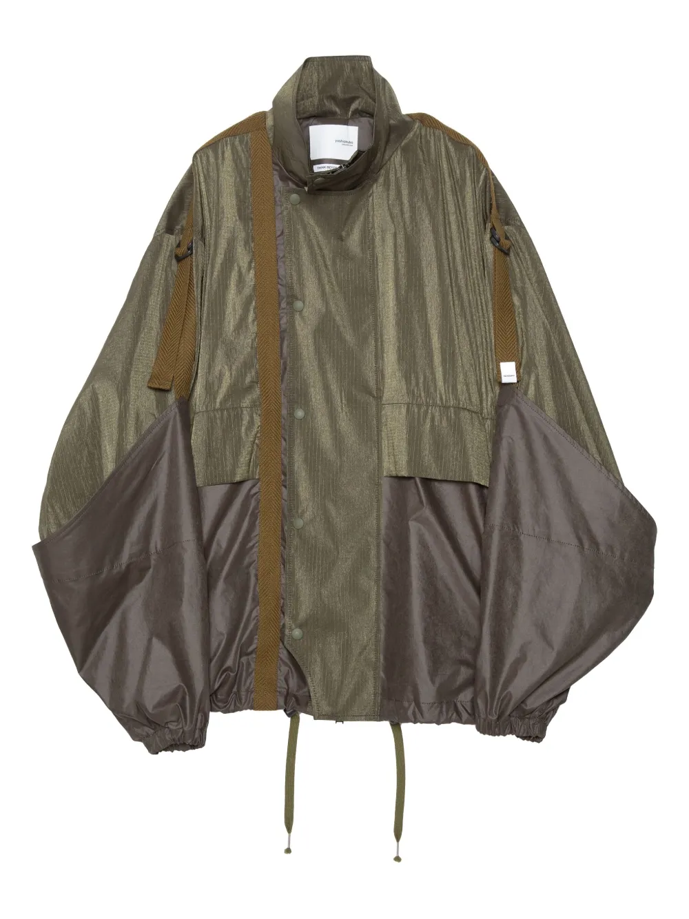 Куртка со вставками Yoshiokubo, зеленый
Куртка со вставками Yoshiokubo, зеленый