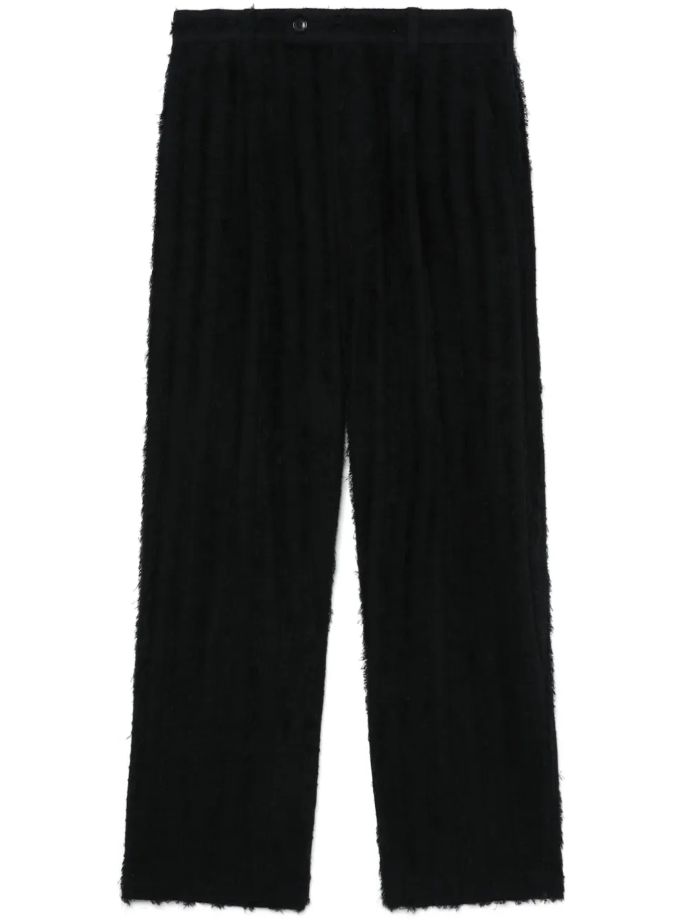 Широкие брюки с низким шаговым швом Junya Watanabe MAN, черный
Широкие брюки с низким шаговым швом Junya Watanabe MAN, черный