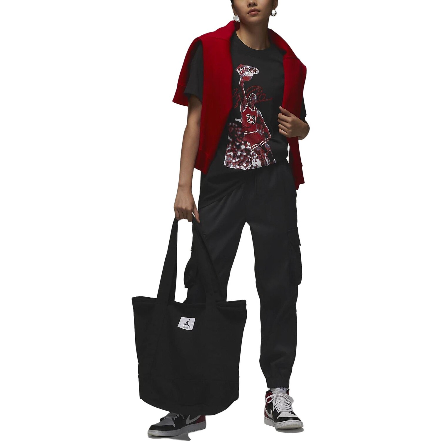 Женская футболка Jordan, цвет Black
Женская футболка Jordan, цвет Black