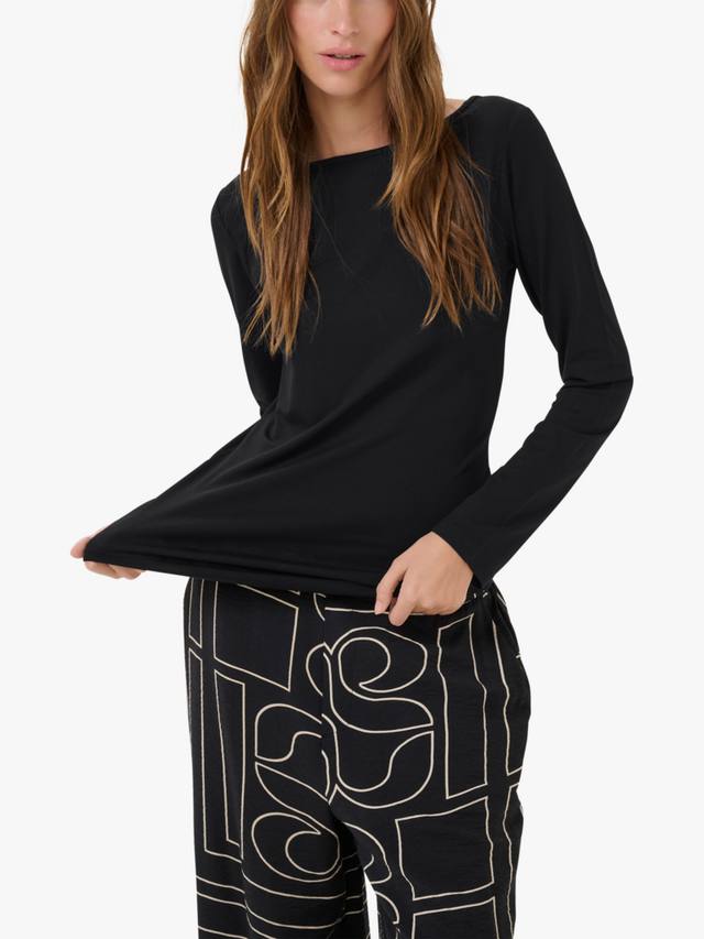 Топ с длинным рукавом vista MY ESSENTIAL WARDROBE, черный
Топ с длинным рукавом vista MY ESSENTIAL WARDROBE, черный