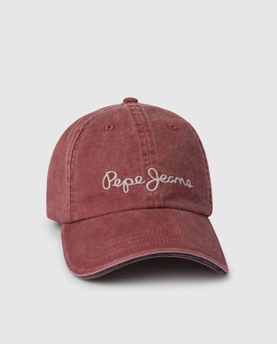 Красная женская кепка из промытого твила Pepe Jeans
Красная женская кепка из промытого твила Pepe Jeans