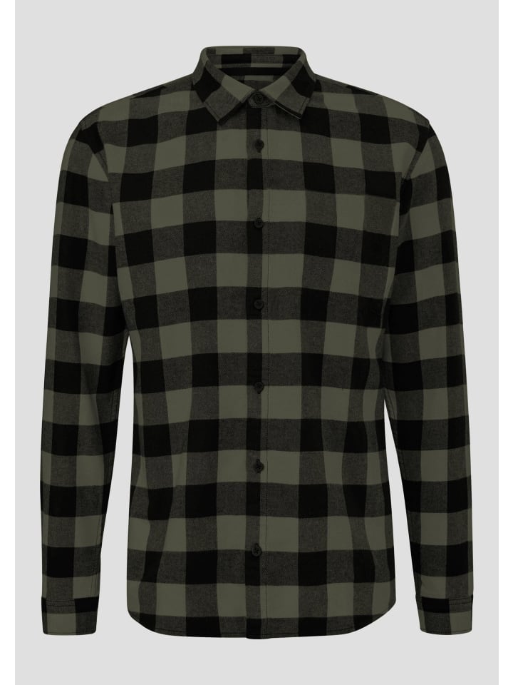 Рубашка 79N0_оливково-зеленого цвета QS
Рубашка 79N0_оливково-зеленого цвета QS