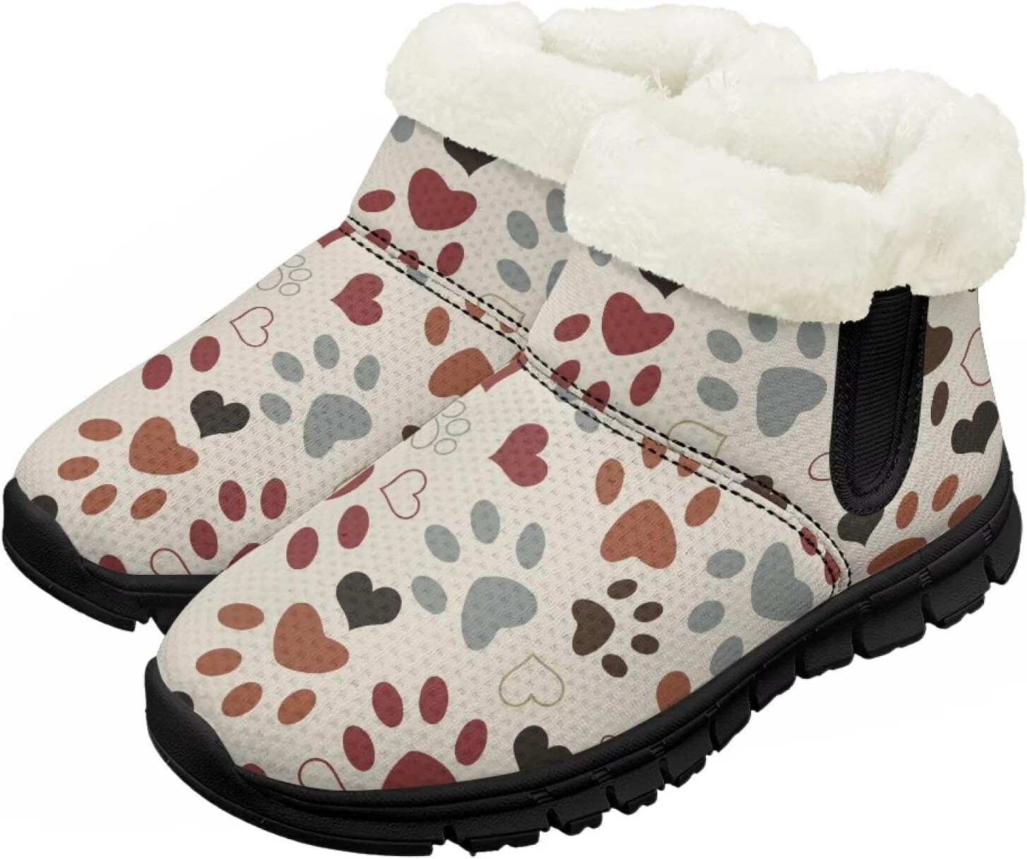 Детские водонепроницаемые зимние ботинки для снега - теплые, с меховой подкладкой для мальчиков и девочек (малыши/дети младшего и старшего возраста), черная подошва Pzuqiu, Grey Dog Paw
Детские водонепроницаемые зимние ботинки для снега - теплые, с меховой подкладкой для мальчиков и девочек (малыши/дети младшего и старшего возраста), черная подошва Pzuqiu, Grey Dog Paw