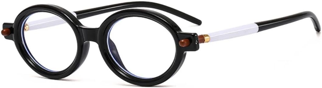 Популярные модные маленькие овальные солнцезащитные очки для женщин в стиле ретро с прозрачными линзами цвета океана, для мужчин в стиле панк с заклепками, солнцезащитные очки с защитой от УФ-излучения UV400 VVTWSSW, Black Clear
Популярные модные маленькие овальные солнцезащитные очки для женщин в стиле ретро с прозрачными линзами цвета океана, для мужчин в стиле панк с заклепками, солнцезащитные очки с защитой от УФ-излучения UV400 VVTWSSW, Black Clear