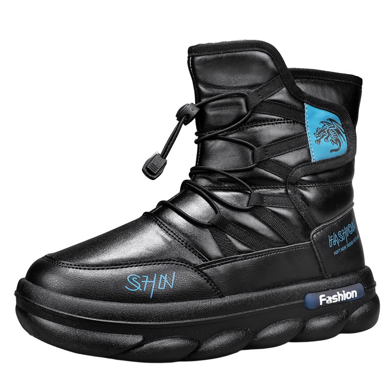 KUPE Мужские зимние ботинки черно-синие, цвет Black Blue 
KUPE Мужские зимние ботинки черно-синие, цвет Black Blue