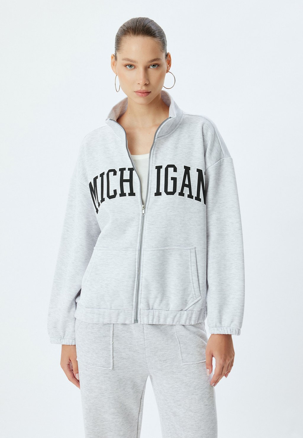 Толстовка на молнии PRINTED Koton, черный
Толстовка на молнии PRINTED Koton, черный