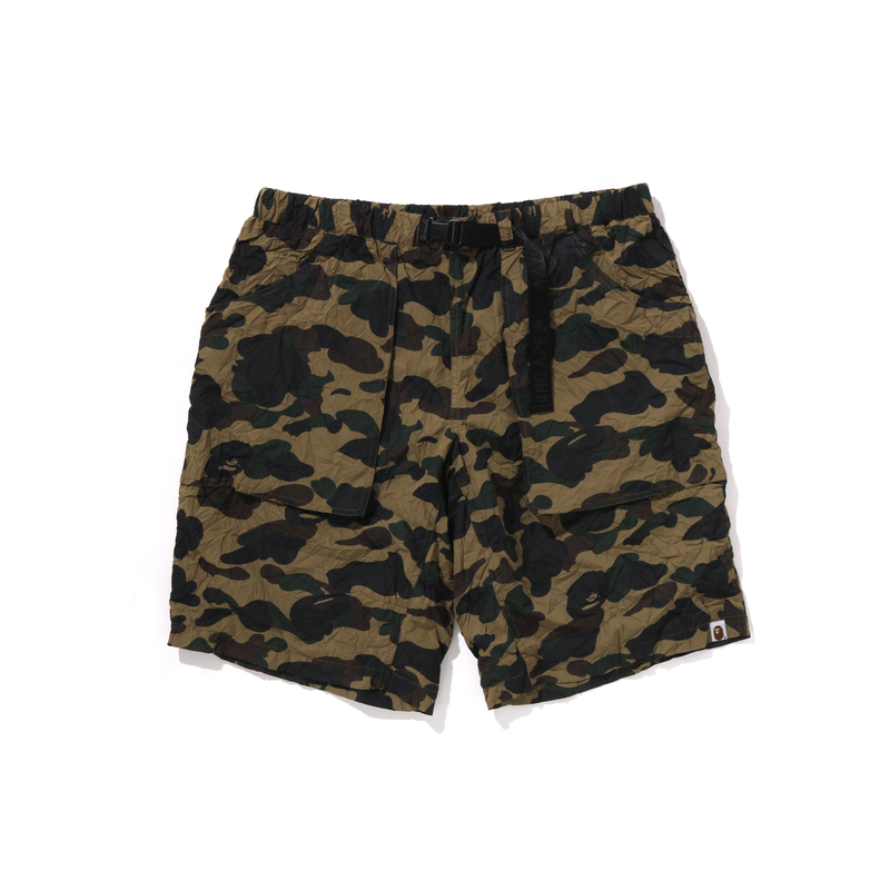 Bape Crinkle Effect 1st Camo Regular Fit шорты для скалолазания A BATHING APE, хаки
Bape Crinkle Effect 1st Camo Regular Fit шорты для скалолазания A BATHING APE, хаки