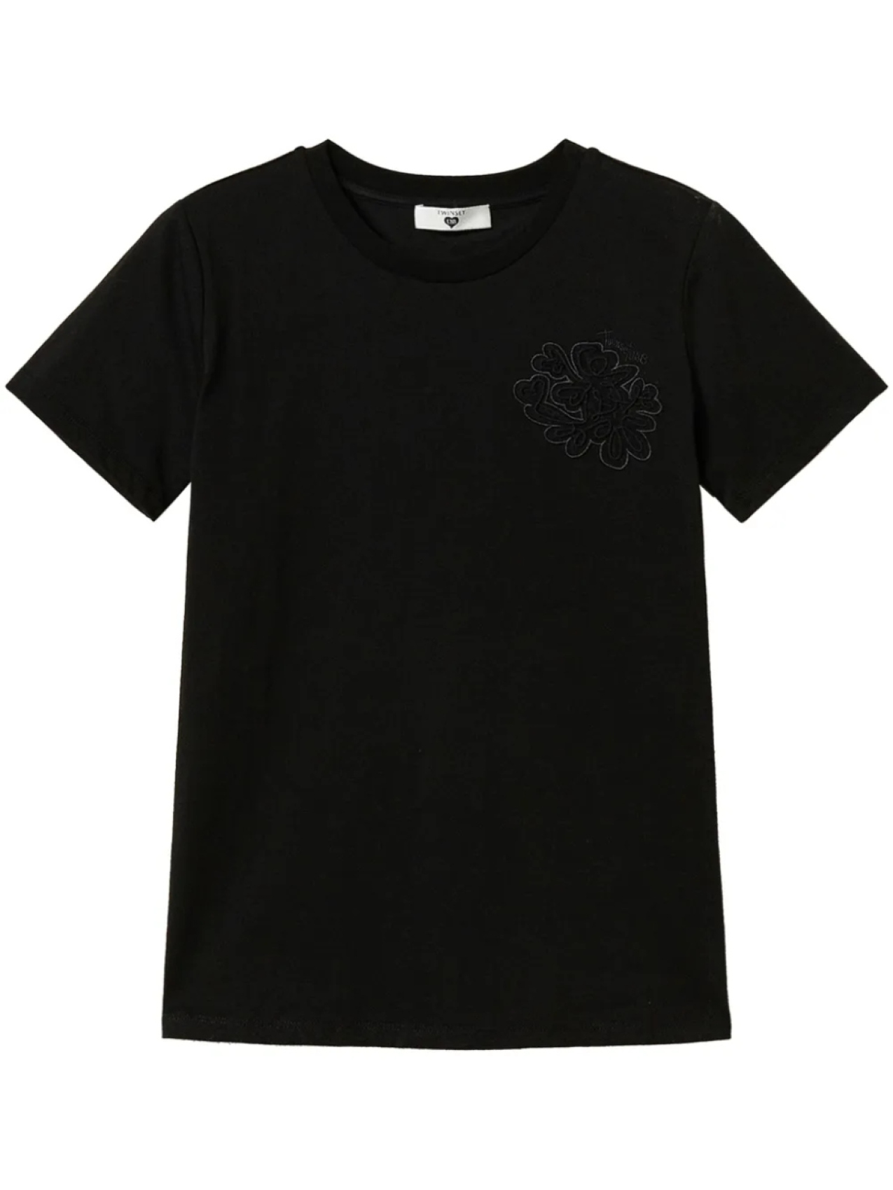 Футболка с вышивкой TWINSET, черный
Футболка с вышивкой TWINSET, черный