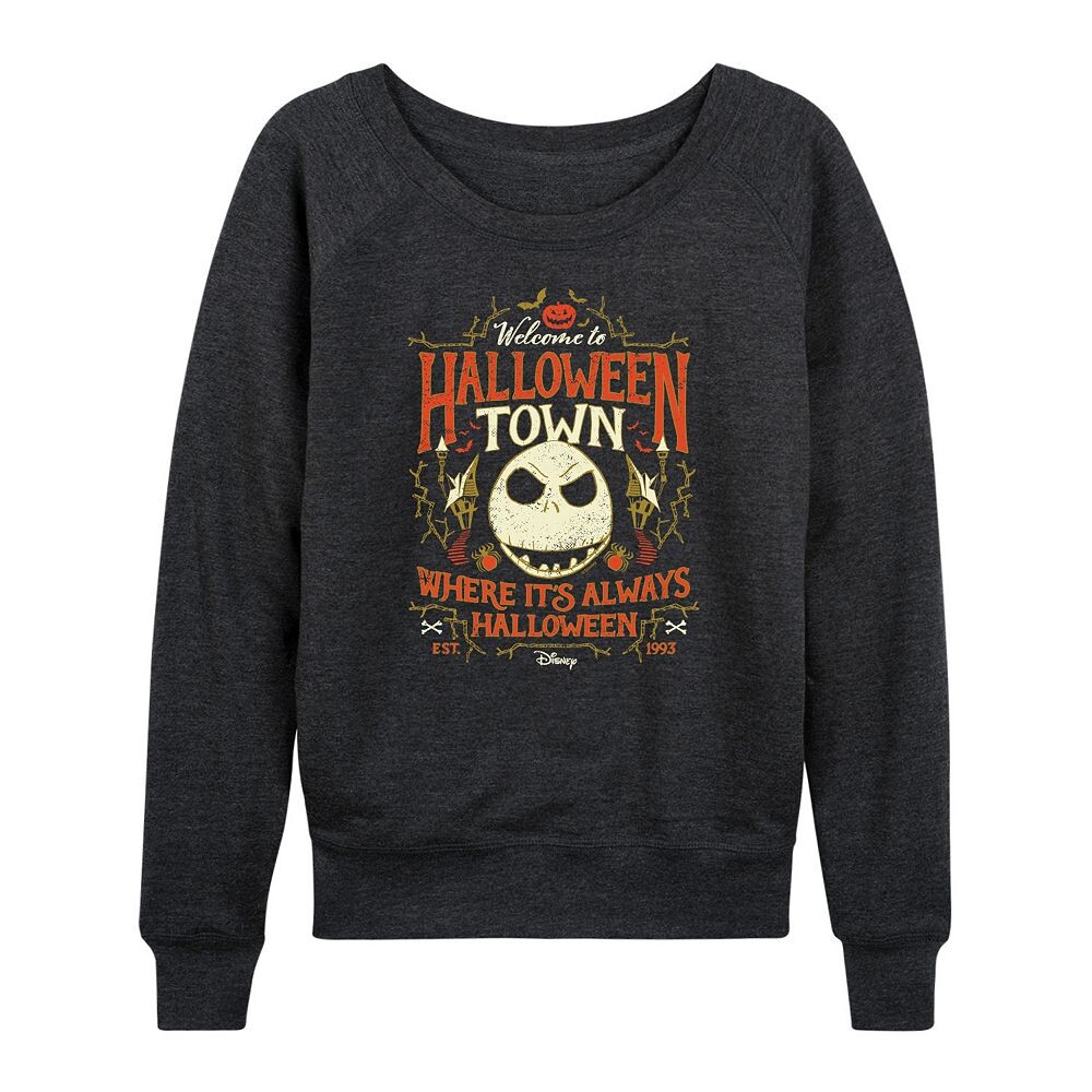 Женский легкий свитшот из френч-терри Disney's Nightmare Before Christmas Jack Halloween Town, цвет Heather Charcoal
Женский легкий свитшот из френч-терри Disney's Nightmare Before Christmas Jack Halloween Town, цвет Heather Charcoal