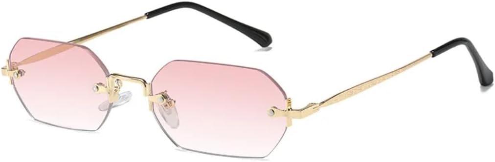 Модные винтажные солнцезащитные очки без оправы для женщин и мужчин, роскошные дизайнерские популярные солнцезащитные очки в маленькой оправе для женщин SZVVBKK, Gold Pink
Модные винтажные солнцезащитные очки без оправы для женщин и мужчин, роскошные дизайнерские популярные солнцезащитные очки в маленькой оправе для женщин SZVVBKK, Gold Pink