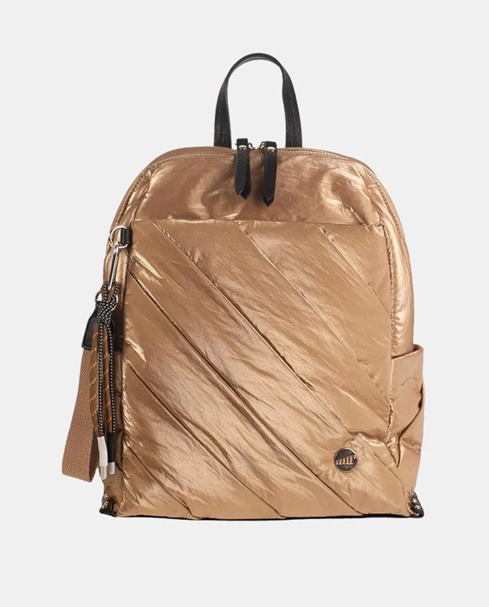Нейлоновый рюкзак с застёжкой-молнией Volum, золотой
Нейлоновый рюкзак с застёжкой-молнией Volum, золотой