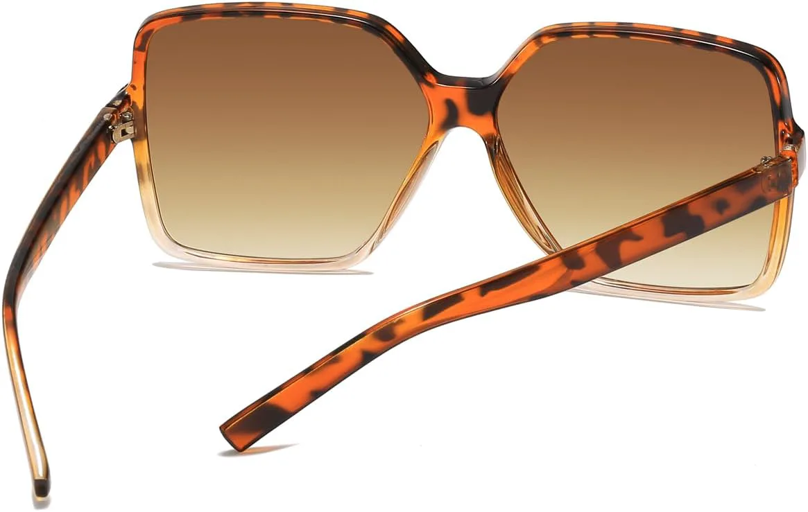 Стильные женские квадратные солнцезащитные очки большого размера, широкие модные очки для женщин и мужчин, 100% защита от УФ-излучения aisswzber, 5226-hawksbill&tea
Стильные женские квадратные солнцезащитные очки большого размера, широкие модные очки для женщин и мужчин, 100% защита от УФ-излучения aisswzber, 5226-hawksbill&tea