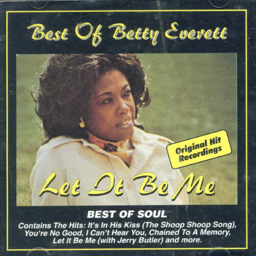 CD диск Everett, Betty: Best Of Betty Everett: Let It Be Me
CD диск Everett, Betty: Best Of Betty Everett: Let It Be Me