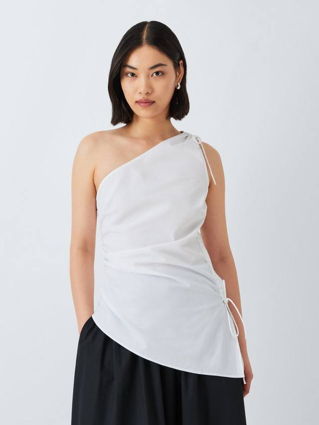 Асимметричный топ с деталями в виде галстука John Lewis ANYDAY, White
Асимметричный топ с деталями в виде галстука John Lewis ANYDAY, White