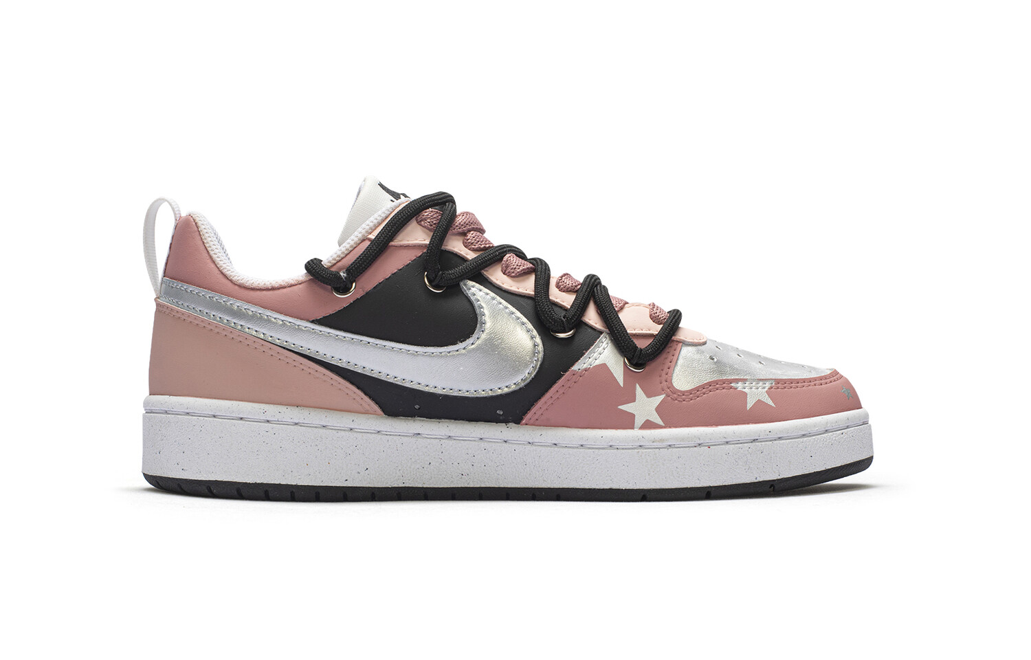 Кроссовки Nike Court Borough Skateboarding Shoes Women's Low-top Silver Black Powder, цвет Lotus Color
Кроссовки Nike Court Borough Skateboarding Shoes Women's Low-top Silver Black Powder, цвет Lotus Color