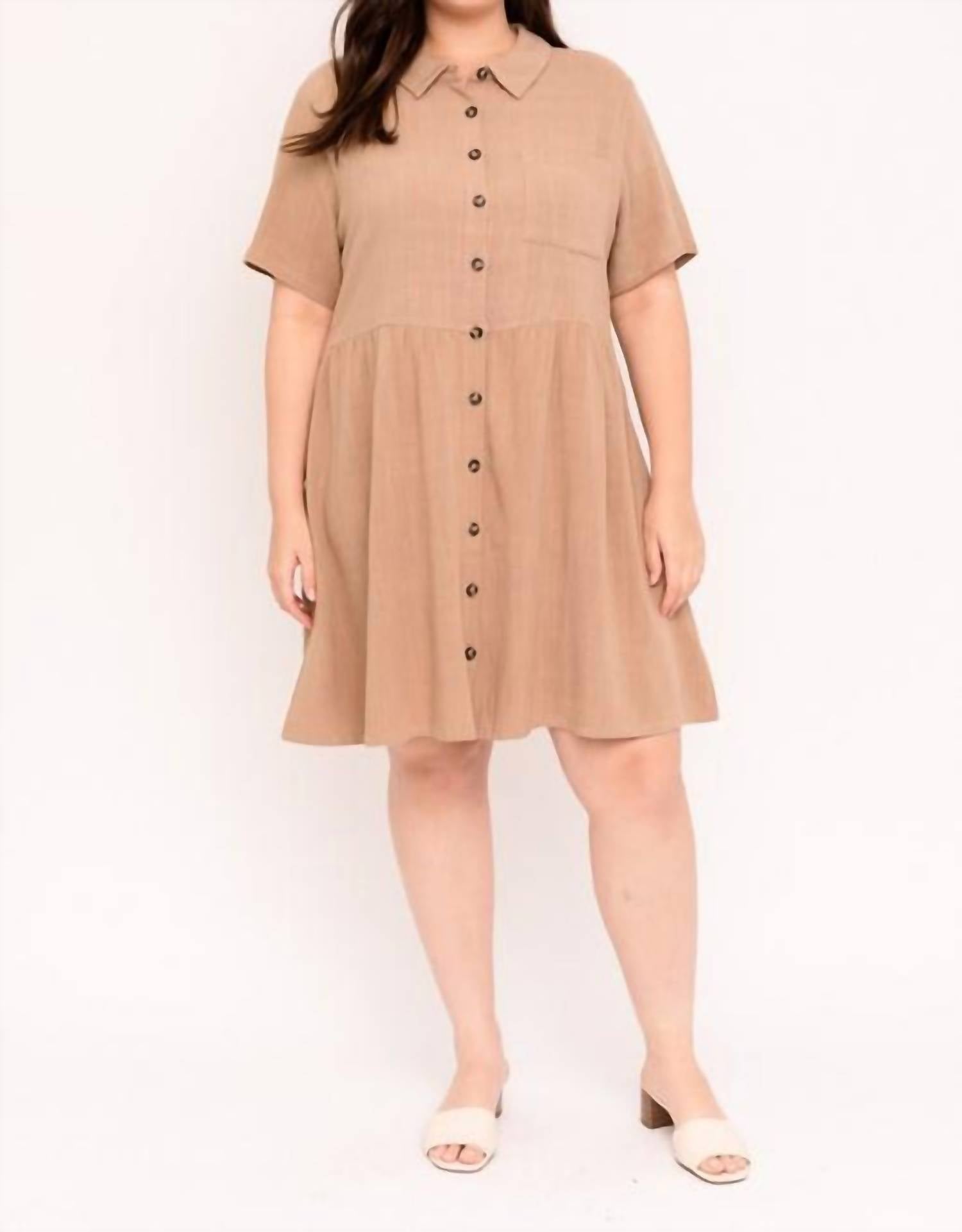 Женское платье GILLI, цвет tan 
Женское платье GILLI, цвет tan