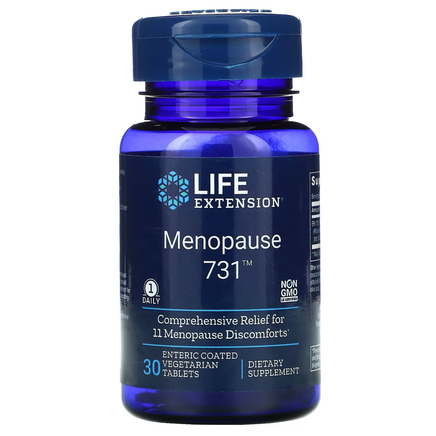 Добавка Life Extension Menopause 731, 30 таблеток
Добавка Life Extension Menopause 731, 30 таблеток