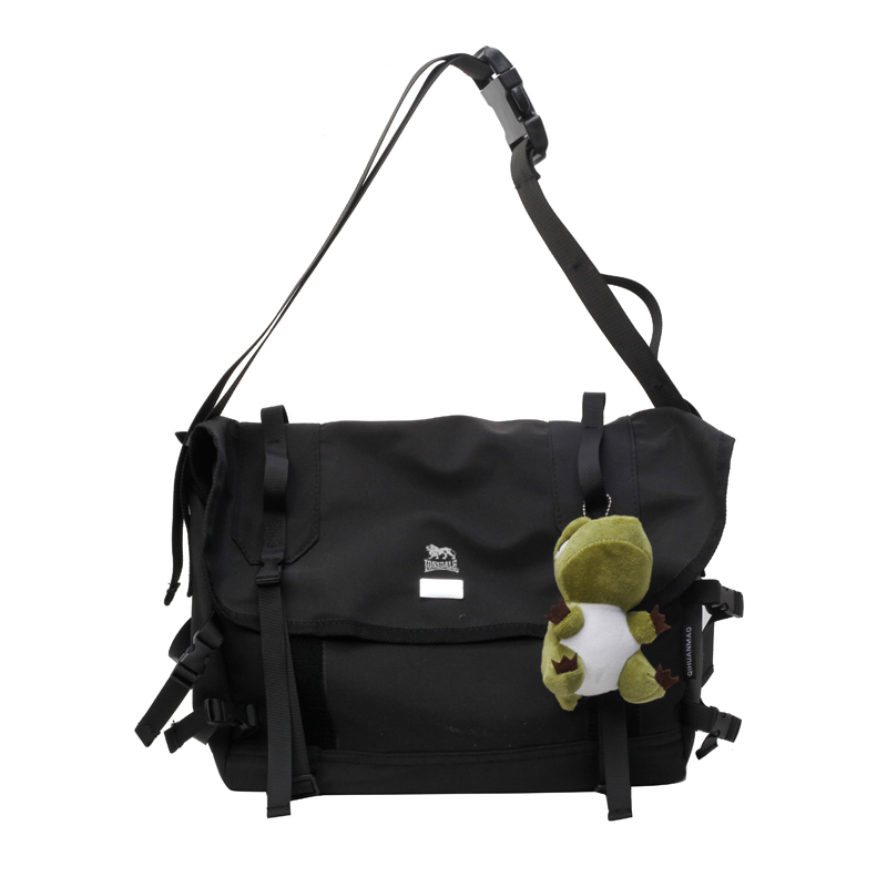 LONSDALE Тканевая рабочая сумка через плечо, Black, Small
LONSDALE Тканевая рабочая сумка через плечо, Black, Small