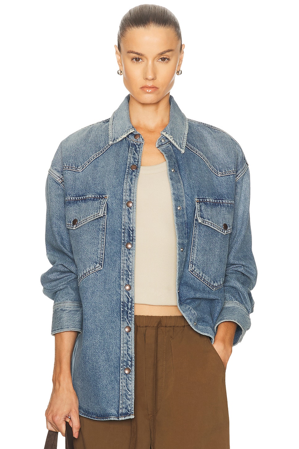 Lotta Рубашка Agolde, Grade
Lotta Рубашка Agolde, Grade