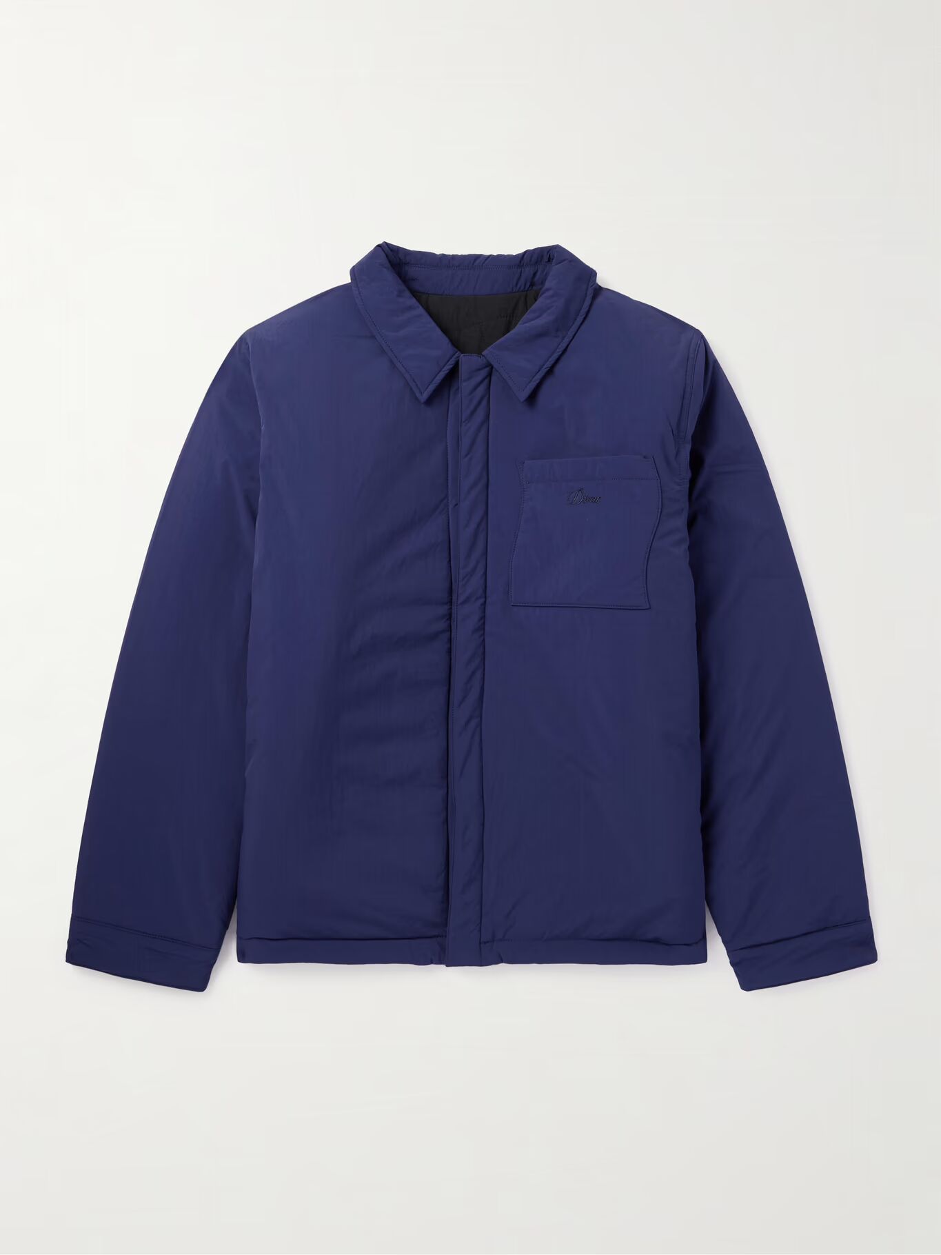 Двусторонняя куртка-стеганая с вышитым логотипом DIME, синий
Двусторонняя куртка-стеганая с вышитым логотипом DIME, синий