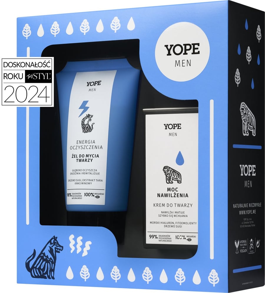 Гель для умывания лица Yope Men Wood 150 мл + Увлажняющий крем Men Wood 50 мл
Гель для умывания лица Yope Men Wood 150 мл + Увлажняющий крем Men Wood 50 мл