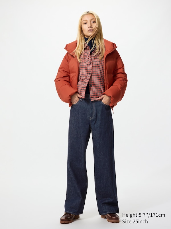 Широкие прямые джинсы (укороченные) Uniqlo, 69 navy
Широкие прямые джинсы (укороченные) Uniqlo, 69 navy