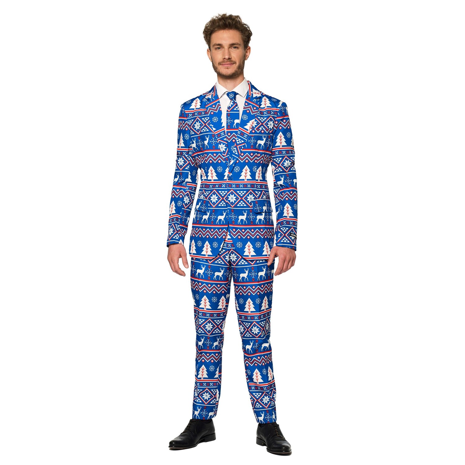 Мужской костюм Suitmeister Christmas Blue в скандинавском стиле, голубой
Мужской костюм Suitmeister Christmas Blue в скандинавском стиле, голубой