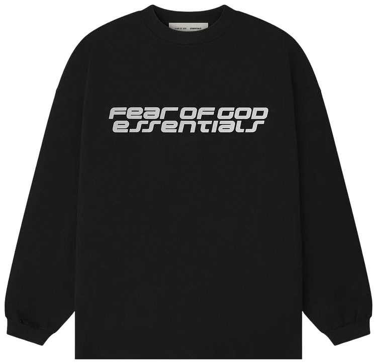 Футболка с длинными рукавами Fear of God Essentials 90-х годов, винтажная, черная
Футболка с длинными рукавами Fear of God Essentials 90-х годов, винтажная, черная