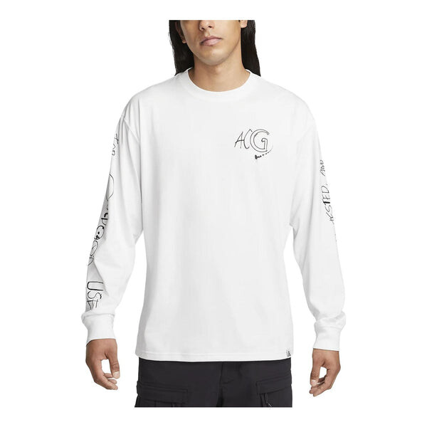 Футболка с логотипом acg с длинным рукавом Nike, белый
Футболка с логотипом acg с длинным рукавом Nike, белый